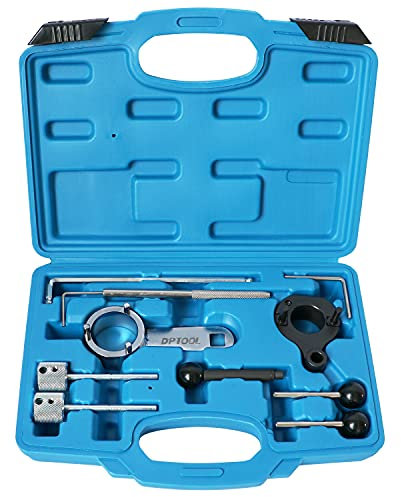 DPTOOL Camshaft Locking Timing Tools Compatible with VW Audi SEAT Skoda 1.6 2.0 TDI Common Rail Diesel Engine Replace T10265 T10060A 3359 T10051 T10490 T10264