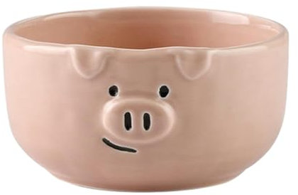 Stile nordico creativo carino rosa maialino piatti, stoviglie, colazione domestica in ceramica opaca CD-Small ciotola