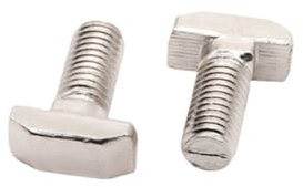 10/20/30PCS M5 M6 M8 T Bolzen Aluminium Stecker T Kopf Schrauben Schrauben for 20/30/40/aluminium Profile (Color : Silver, Size : 40 - M8 x 35mm 10PCS)