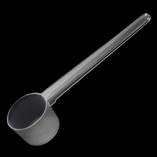 R&R SHOP – Cuchara Medidora 5gr, con Escala Graduada de 2gr, 3gr, 4gr, en Polipropileno. Apto para uso alimentario (20 pcs)