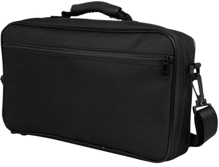 WATIIFUFU Umhängetasche für Damen Tasche für Oboe aus Oxford Stoff Schwarz Robust und Schmutzabweisend für Auftritte und Reisen