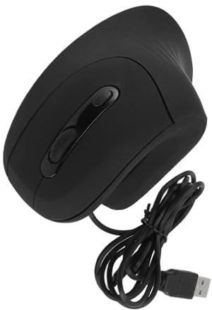 Zoeyilan Souris Verticale Filaire, Souris Ergonomique Filaire, Souris Optique Ergonomique USB avec 4 réglables 3200 2400 1200 800 DPI, Compatible pour Ordinateur Portable, PC, Ordinateur