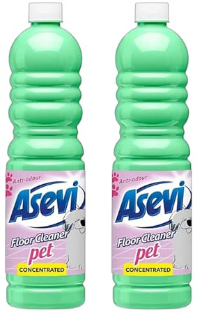 Asevi Pet Floor Cleaner, Concentrated Formula, Anti-Odour | Specially Designed for Homes with Pets | Long-Lasting Freshness & Hygienic Clean