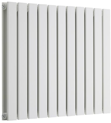 Sterling White Double Flat Panel Horizontal Radiator 595 x 770mm