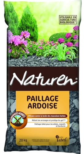 NATUREN® Paillage d'ardoise 20kgx45