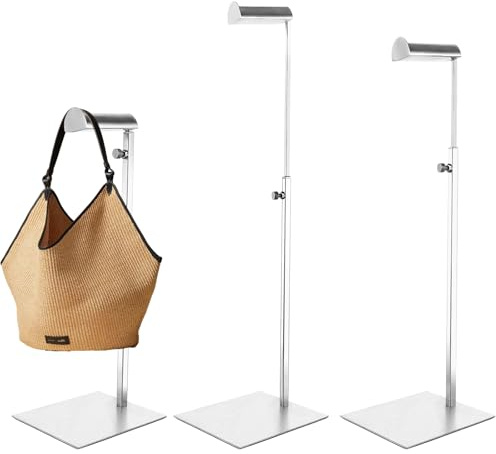 YAYODS 3 Stück Taschenständer Verstellbarer - Handtaschen Ständer Edelstahl - Taschenständer Handtasche Taschenhalter - Handtaschenhalter Taschen Ständer - Handtaschen Aufbewahrung für Handtaschen
