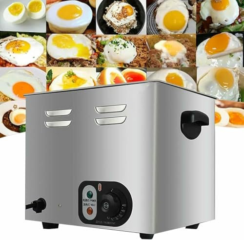 FLTRGO Hervidor de Huevos, Cocina eléctrica automática Inteligente, prepara 60 Huevos r, 2600 W, Ideal para teterías, Bares, Patios de Comidas y restaurantes Occidentales. Ideal para Uso Comercial~/