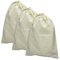 JIEHU 3 Pcs Cheese Cloths for Straining, Nut Milk Bags for Straining, Muslin Bags Cheese Cloths for Strain a Wide Range of Foods and Beverages, Such as Coffee, Fruit Juices, Butter and More