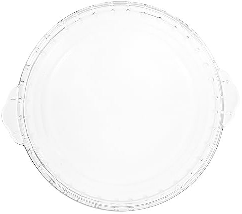 HOMOBABE Glass Pan Dish Microwave Oven Baking Dish for Household Kitchen Glass Bakeware
