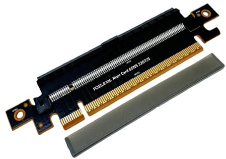 Carte d'extension graphique flexible PCIe5.0 X16 avec haute compatibilité pour diverses cartes mères et systèmes, câble d'extension GPU