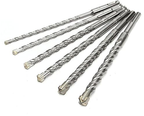 EsportsMJJ 210mm Tungsten Carbide Tip 6/8/10/12/14/16mm SDS Plus Masonry Hammer Drill Bit (14mm)
