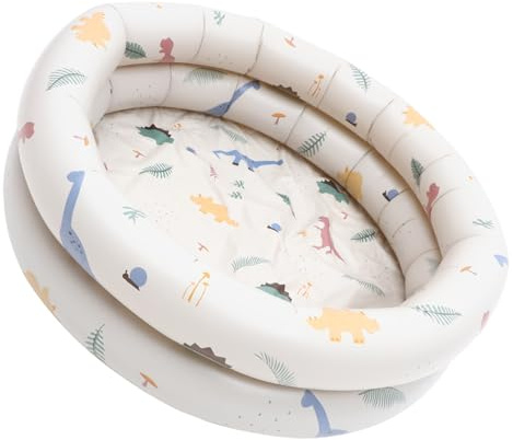 Mikinona Piscina Hinchable Niña Pequeña Redonda Bañera Inflable Gruesa para Piscina Infantil para Interior y Exterior Verano