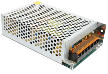 Mikikit Fuente de Alimentación Conmutada 24v 5a 120w Protección contra Sobretensión y Refrigeración por Aire para Barras de Luz LED E Impresoras 3D