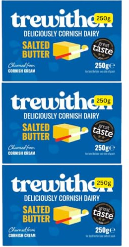 Dairy Cornish Salted Butter Trewithens 3x250g (3x250g)