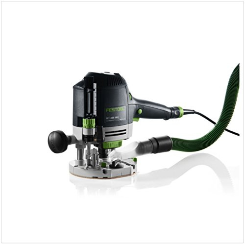 Festool 574341 Oberfräse OF 1400 EBQ-Plus, Schwarz, Silber
