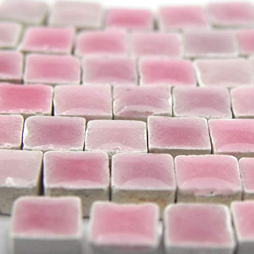 ALEA Mosaic Mini Mosaïque (5x5x3mm), 1000 tesselles, Rouge Pourpre, WV02