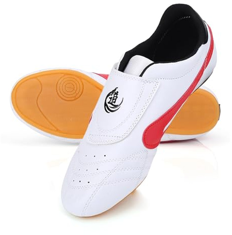 VGEBY Scarpe Taichi Kong Fu, Scarpe Taekwondo Unisex per Formazione Boxing Karate (Dimensione : 35)