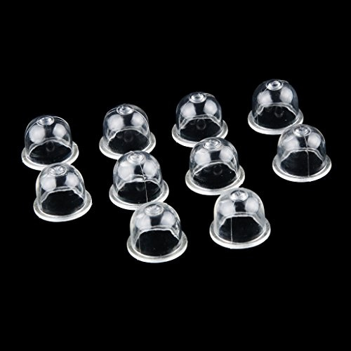 LOVIVER 10x Kraftstoffpumpe Vergaser Primer Birne Pumpe für Motorsägen Blowers Freischneider 20mm