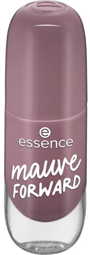 essence gel nail colour 24 mauve FORWARD, langanhaltender Nagellack, schnelltrocknend, farbintensiv, glänzend, Expressergebnis, mauve, 8 ml