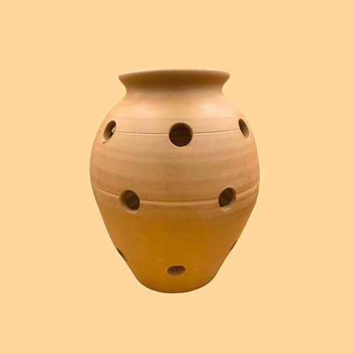 Lutoya Abono | Abono Artesanal Hecho a Mano 100% Cerámica | Valorización de residuos | Fertilizante Natural| Fácil, Duradero y eficaz | Compost Europa - 5 L