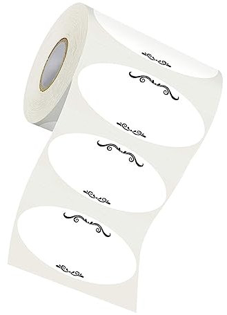 GRADENEVE 1rolle Selbstklebende Etiketten Für Einmachgläser Langlebige Aufkleber Für Gefrierschrank Beschriftbar Für Verpackung Haushalt Und Mehr
