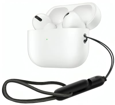 Volta Cordon de Poignet Compatible avec AirPods Pro 2, lanière Anti-Chute en Nylon, Porte-clés, dragonne pour téléphone, Sangle Porte-clés (Noir)