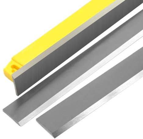 IkErna Lame per Piallatrice Tct Hss Coltelli per Pialla Elettrica da 12 Pollici per Pialla a Spessore per la Lavorazione Del Legno 300X25X3.0Mm 3 Pezzi/Hss - 3Pcs