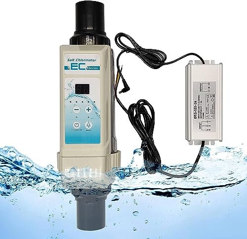 Générateur De Chlore Au Sel - Chlorateur D'eau Salée 20g/h. Équipement De Traitement De L'eau Système De Chloration De L'eau Avec Détection Du Niveau D'eau/alarme Automatique