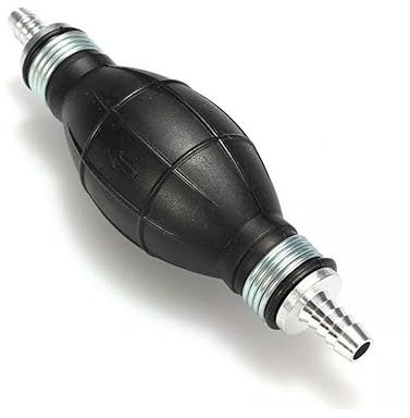 8mm Poire d'Amorçage Pompe à Main de Transfert avec Clapet Anti-retour pour Circuit de Carburant Gasoil Essence pour Voiture