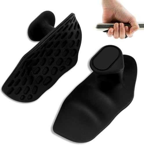 Poignées de gym avec boîte de rangement, coussinets antidérapants en silicone pour l'haltérophilie, la gym pour l'entraînement, l'exercice, les haltères, le soulevé de terre et les entraînements de