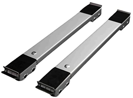 Support pour machine à laver Base à roulettes multifonctionnelle en deux parties for meubles, adaptée aux machines à laver, réfrigérateurs, sèche-linge, lave-vaisselle et autres objets lourds, support