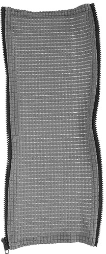 DIYEAH Protector para Reposabrazos Elástico de Silla de Oficina Funda Lavable y Antihuella Diseño Ergonómico para Sillas con Reposabrazos Color Gris