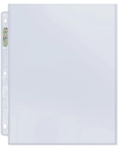 Ultra Pro 81419 - UltraPRO - 1-Pocket Platinum Pages Fix100
