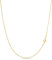KEZEF 18k Gold Over Sterling Silver 1mm Box Chain Necklace Made in Italy | 925 Sterling Silver Necklace for Women | Rose Gold Chain for Women Men