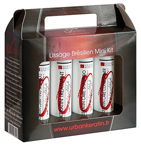 Urban Keratin - Mini Kit Traitement Lissant Pour Cheveux Afros