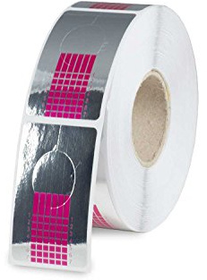 Modellare sagome HORSE-TESL- 500ER Rotolo di carta stencil Nagel sagome Nail Forms