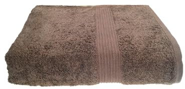 Julie Julsen Saunatuch in 26 Farben Reine Baumwolle Qualität 500 GSM Strandtuch Walnuss 80 x 200 cm