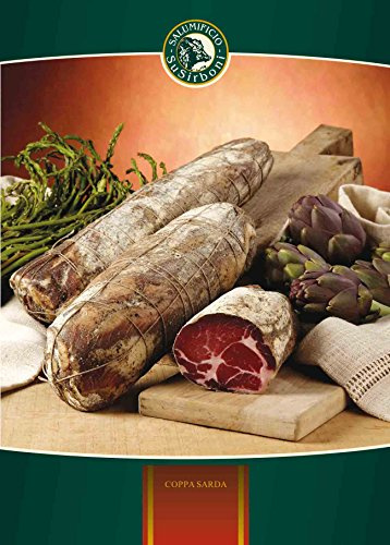 2 kg - Coppa sarda realizzata in maniera artigianale con carni selezionate, gli artisti sono gli artigiani del salumificio Su Sirboni, di Settimo San Pietro - Sardegna