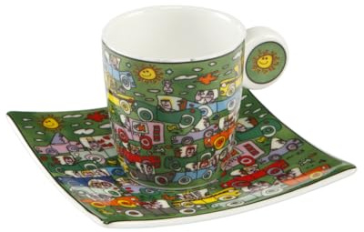 Crosstown Traffic - Espressotasse Pop Art James Rizzi
