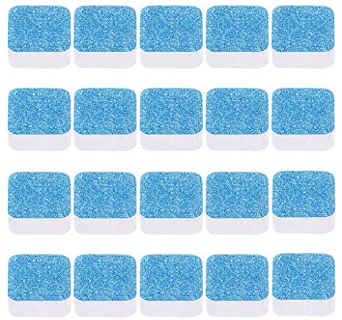 5 PCS Lave-Vaisselle Comprimés Nettoyant Réservoir De Bain Bombe Nettoyant Décontamination Rondelle Effervescente Comprimés Détartrant Profondeur Efficace Détartrage Déodorant Nettoyant Durable(20pcs)