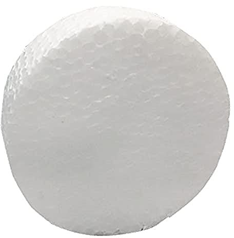 Fischer, Disco copriforo EPS D70 bianco per cappotti (100 Pezzi)