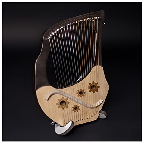 Lyre Harfe Lyre Kleines Harfe -Nischen -Musikinstrument Ist Bequem, Einfach Und Leicht Zu Lernen (Color : 19 strings 07)