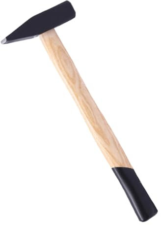Maillet,Marteau de travail à tête plate de 200 grammes avec manche en bois,Outil de précision pour la menuiserie et le bricolage,style robuste en frêne