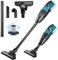 Aspiradora de mano inalámbrica para batería Makita de 18V, Mini aspiradora portátil y liviano uso en seco y húmedo, Aspirador pequeño con 3 boquillas y caja para el polvo, para el hogar y el automóvil