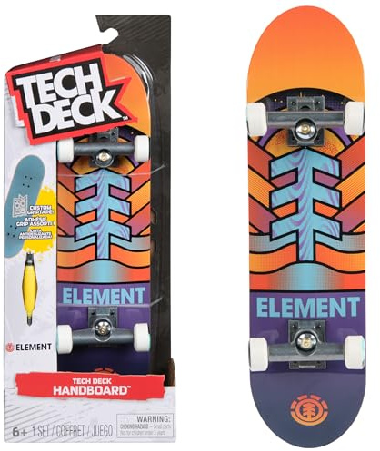 Tech Deck, Element Handboard; mini skateboard autentici, giocattoli per ragazzi e ragazze a partire da 6 anni (da utilizzare solo con le mani)
