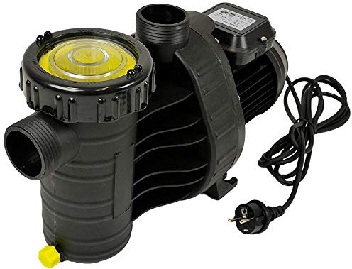 Aqua Plus 8 Filterpumpe Selbstansaugend mit 8 m³/h Leistung - Korrosionsbeständig - Für Pools bis 40 m³ - Mit Vorfilter - Steckerfertig Made in Germany