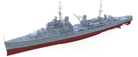 MRY-SFW 1/1200 Military Model British Navy Fiji Cruiser Baseboard Navy Model Kit