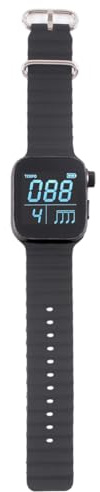 Generic Tragbares vibrierendes Metronom für Sport, Laufen, Beat, Zähluhr, verstellbares Armband für Gitarre, Klaviertrommel und alle Instrumente