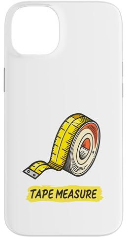 Lustiges Maßband, Grafikkunst Hülle für iPhone 14 Plus