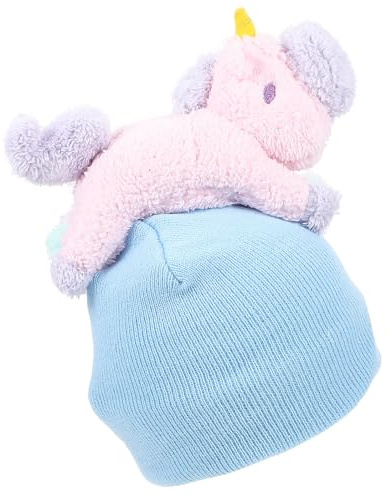 FUNOMOCYA Skihelmüberzug aus Garn für Helme mit 55-62cm Umfang Tragbar und Einfache Bedienung für Skisport im Winter Cartoon Helmbezug